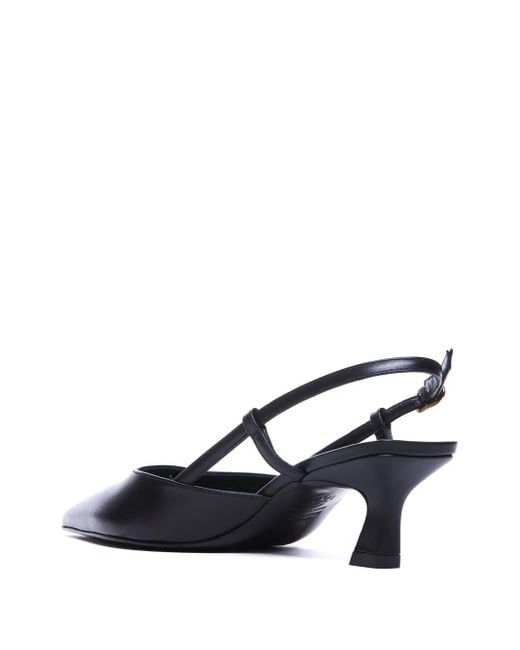 Stuart Weitzman Blue 50Mm Vinnie Slingback Pumps