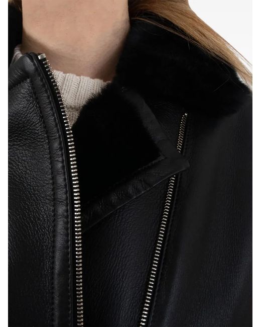 Poche Paris Black Zipped Jacket