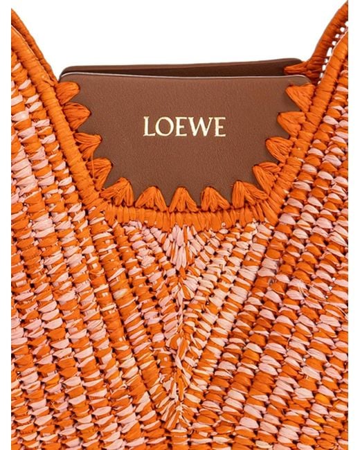 Loewe White Medium Swing Tote Bag