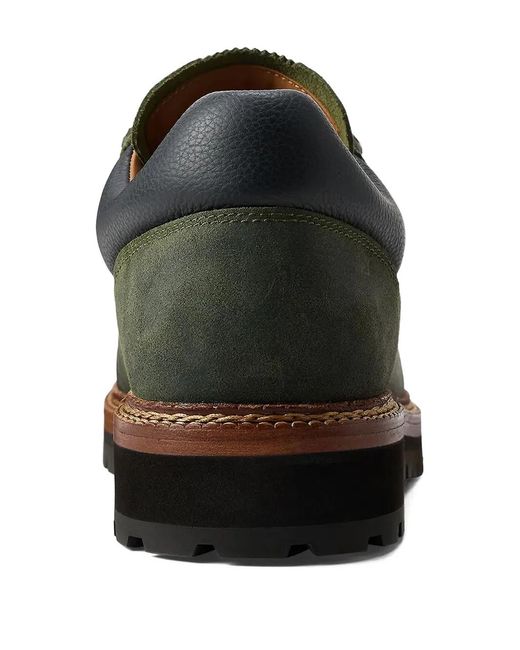 Polo Ralph Lauren Black Alpine Low Lace-Up Hiking Boots for men