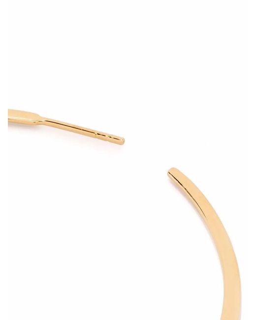 Dinny Hall Natural Large Signature Dinny Hoop Earrings