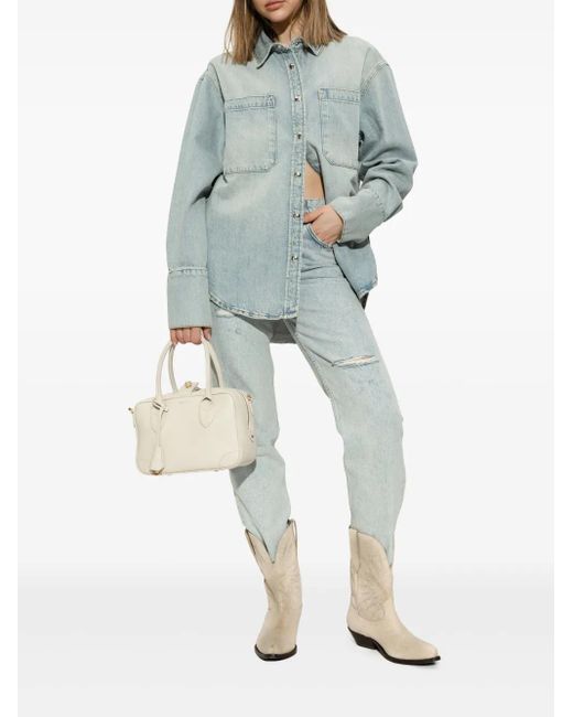 Golden Goose Deluxe Brand Natural Wish Star Stiefel