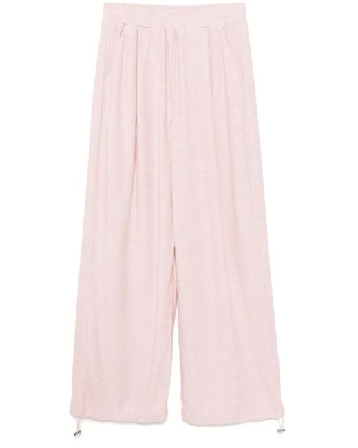 B+ AB Pink Straight-Leg Track Pants