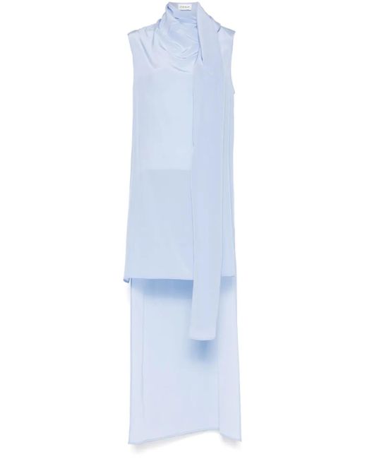 P.A.R.O.S.H. シルクドレス Blue