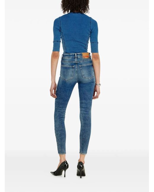 DIESEL Blue 1984 Slandy-High Skinny Jeans