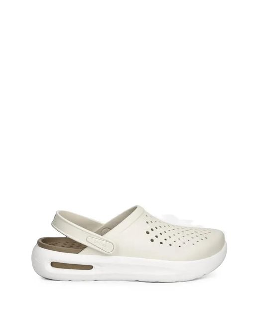CROCSTM White Literide Perforated Clogs