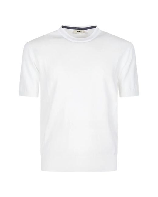 Altea White Short-Sleeve T-Shirt for men