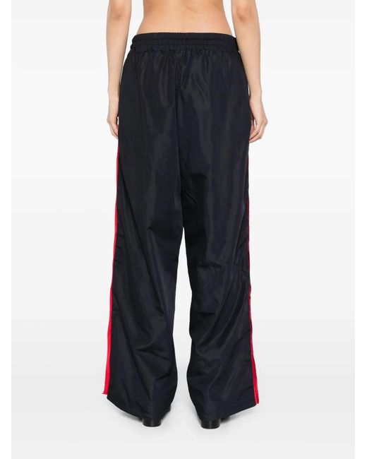 VAQUERA Blue Snap Track Pants