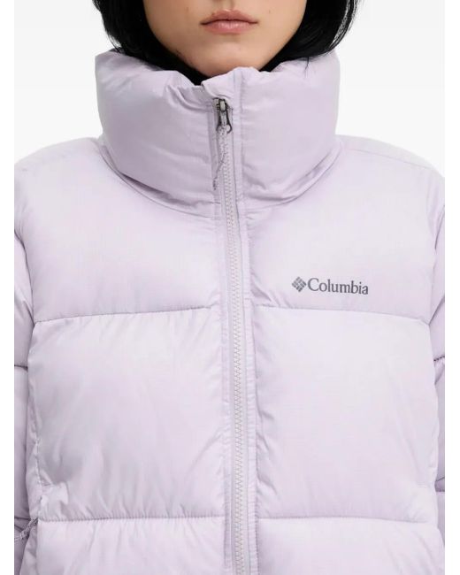 Columbia White Padded Jacket