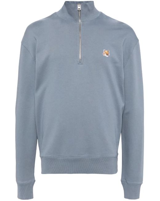 Sweat À Patch Fox Head Maison Kitsuné pour homme en coloris Blue