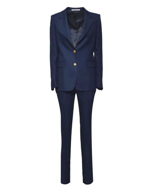 Tagliatore Blue Single-Breasted Suit
