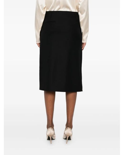 Falda de tubo con trabillas Covert de color Black