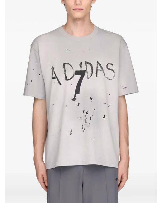 Adidas Gray Song For The Mute 007 T-Shirt for men