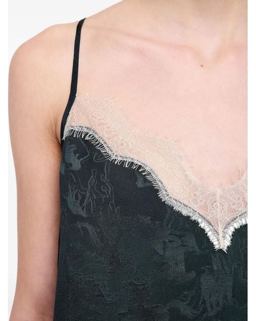 Zadig & Voltaire Black Cespa Jac Horses Camisole