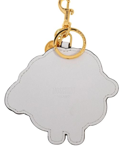 Moschino Black Sheep Charm Keyring