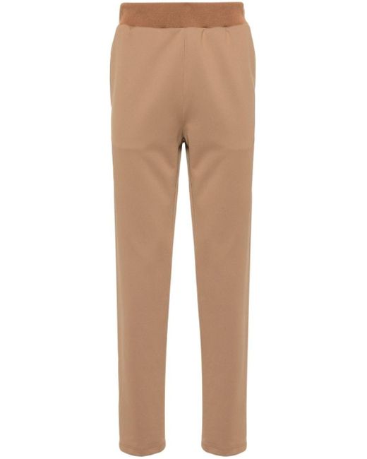 Bally Side-stripe Jersey Track Pants in Natural for Men | Lyst