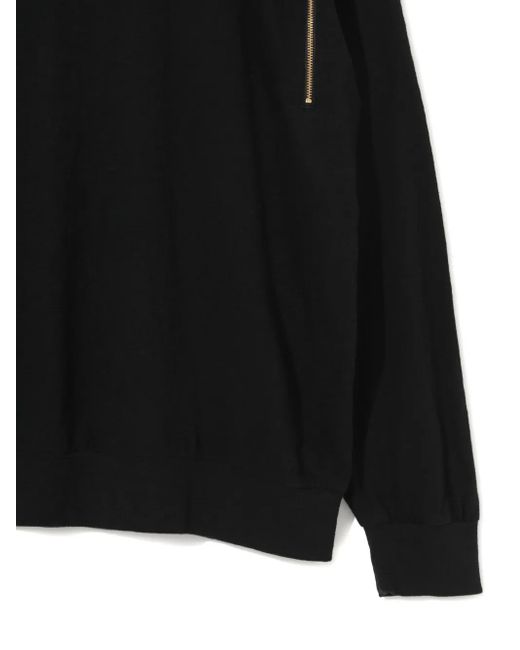 メンズ Undercover ジップポケット スウェットシャツ Black