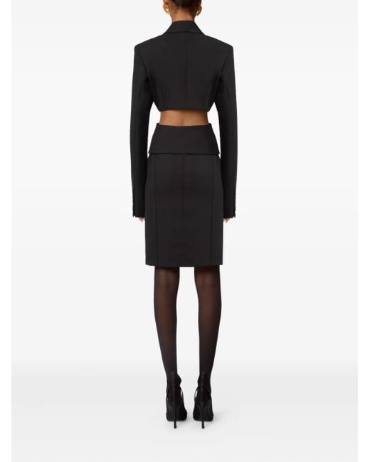 Nina Ricci Blazer Met Dubbele Rij Knopen in het Black