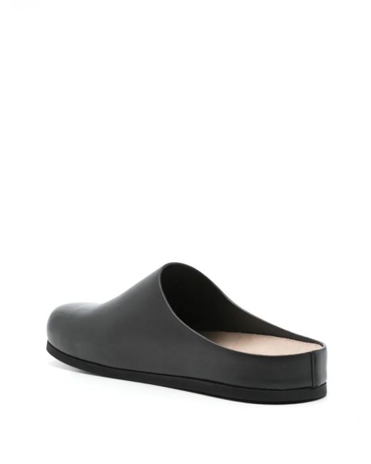 Common Projects Gray Leather Slippers for men