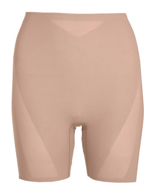 Calvin Klein Natural Short À Empiècements Transparents