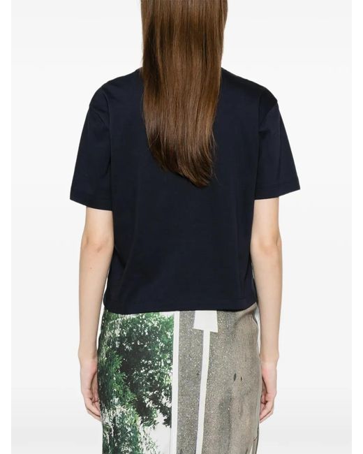 N°21 Blue Short-Sleeve T-Shirt