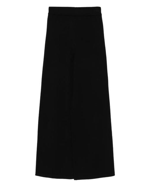Max Mara バージンウール パンツ Black