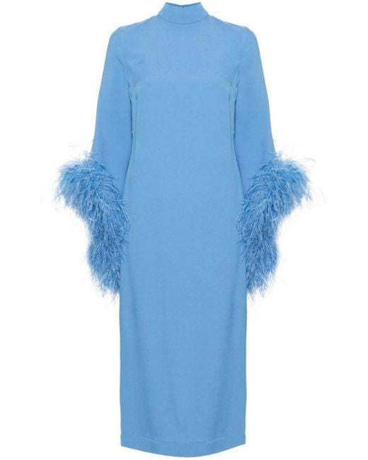 ‎Taller Marmo Maxi-jurk Met Pailletten in het Blue