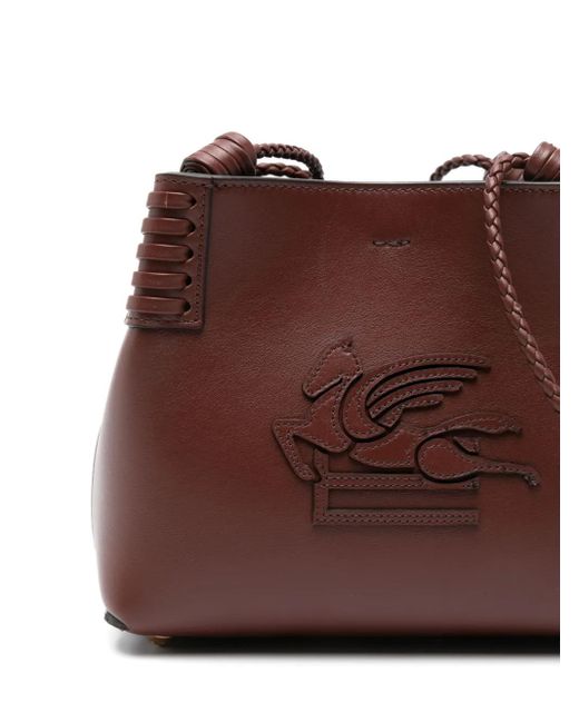 Etro Brown Mini Libra Cross Body Bag