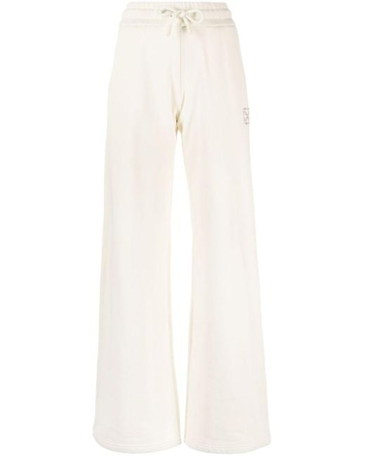 Pantalon de jogging en coton à motif Arrows Off-White c/o Virgil Abloh en coloris White