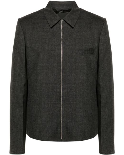 Givenchy Black Wool Bomber Jacket - Men's - Virgin Wool for men
