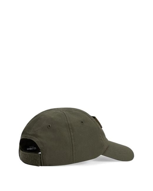 Dolce & Gabbana Green Logo-Patch Baseball Cap for men