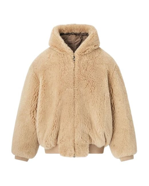 Fear Of God Natural Hooded Bomber Jacket for men
