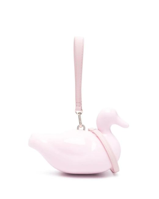 Simone Rocha Pink Duck Clutch Bag