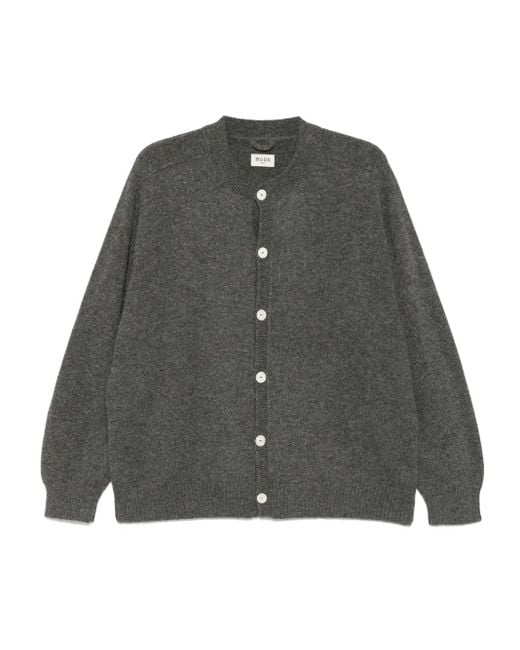 Bode Gray Orchard Cardigan for men