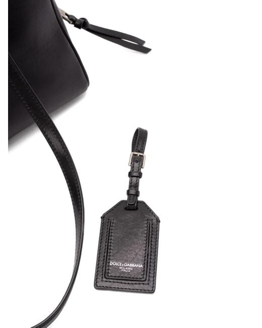 Dolce & Gabbana Leren Reistas in het Black
