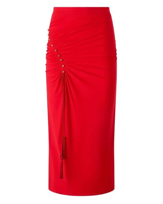 Roberto Cavalli Gathered Skirt