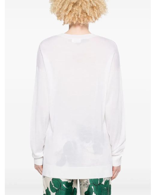 Pull Linfa P.A.R.O.S.H. en coloris White