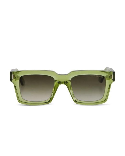 Occhiali Da Sole Squadrati di Cutler & Gross in Green da Uomo