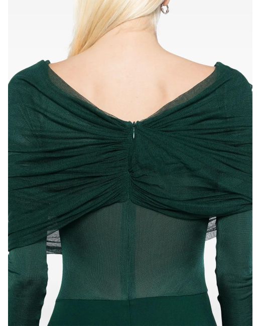 Robe Sonora Christopher Esber en coloris Green