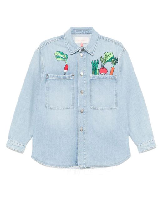 MIRA MIKATI デニムジャケット Blue