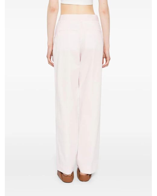 Totême  Pink Slanted Pocket Trousers