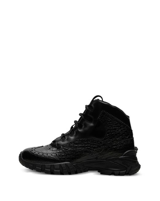 Versace Black Classic Style Vibram" Boots for men