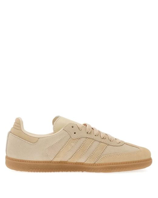 Adidas Natural Samba Og Suede Sneakers