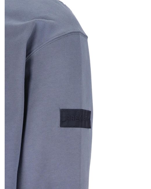 Premiata Blue Crew-Neck Sweatshirt for men