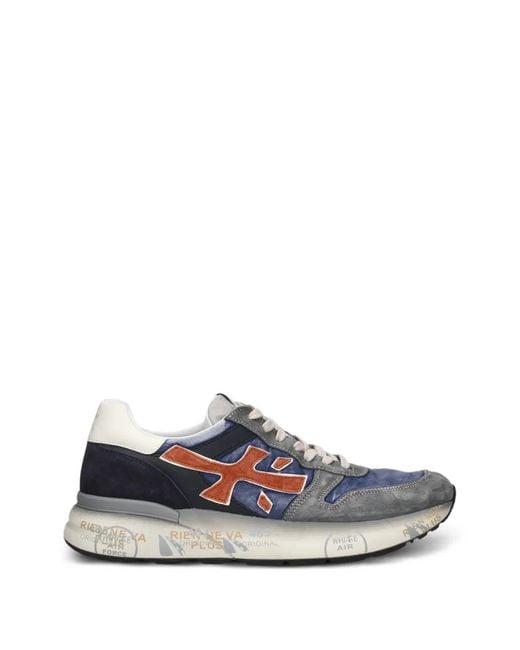 Premiata Mick Sneakers Mit Logo-Patch in White für Herren