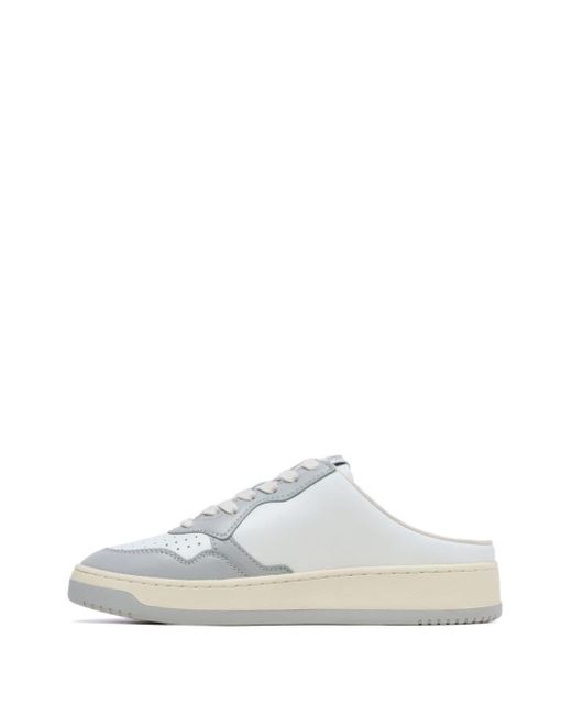 Autry White Medalist Mule-Sneakers