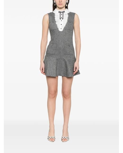 Self-Portrait Gray Dresses