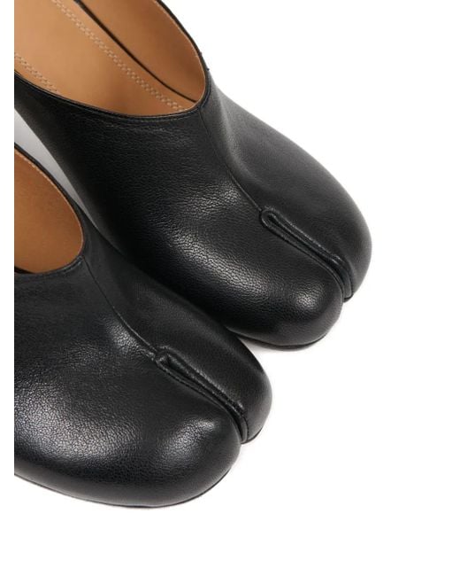 Maison Margiela Black H60 Tabi Pump Mules