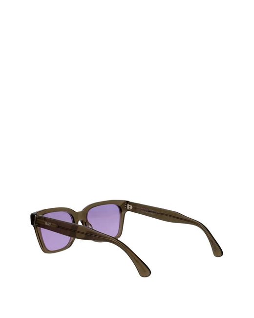 Retrosuperfuture Purple Lunettes De Soleil America À Monture Carrée