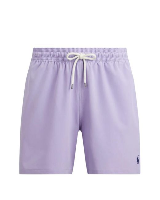 Polo Ralph Lauren Purple Drawstring Beachwear for men